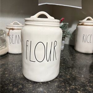 Rae Dunn Flour Canister